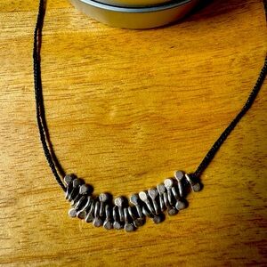 Jill Platner silver necklace- barely worn, great condition.